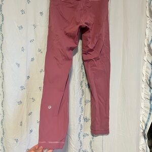 Lululemon Athletica Mauve Leggings